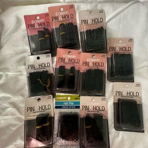 New Black Hair Pins - 11 Packs
